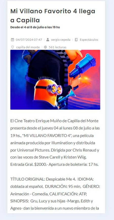 Canal 11 La Cumbre