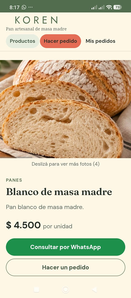 Koren - Panadería Artesanal