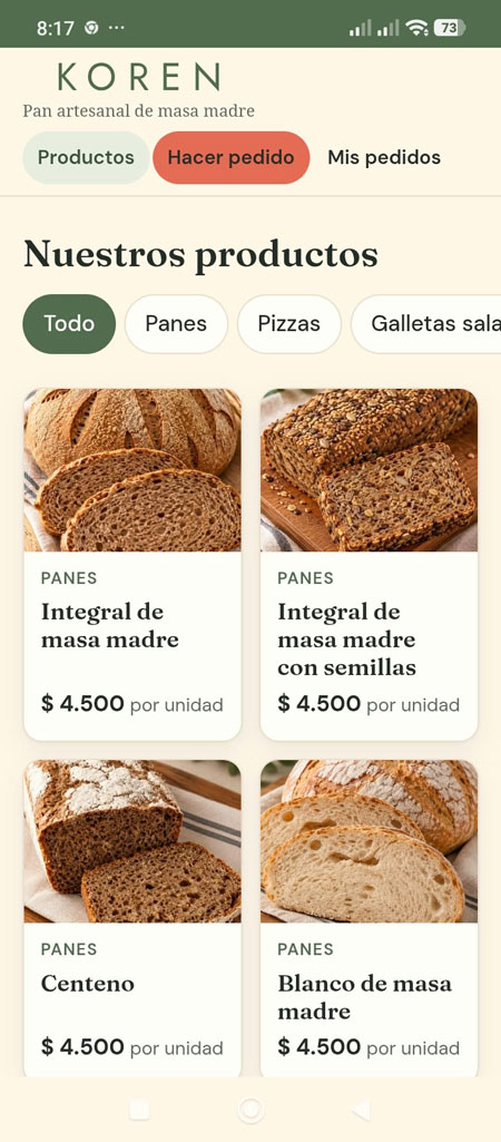 Koren - Panadería Artesanal